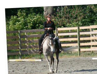 Anna och Fernando under EM för Araber 2010.